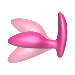 Ditto+ Rechargeable Remote-Controlled Silicone Vibrating Anal Plug Cosmic Pink