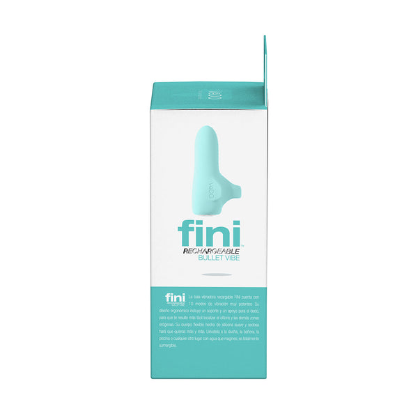 Fini Rechargeable Bullet Vibe Turquoise