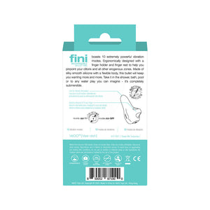 Fini Rechargeable Bullet Vibe Turquoise