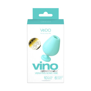 Vino Rechargeable Vibrating Sonic Vibe Turquoise