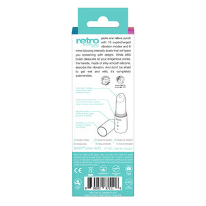 Retro Rechargeable Bullet Turquoise