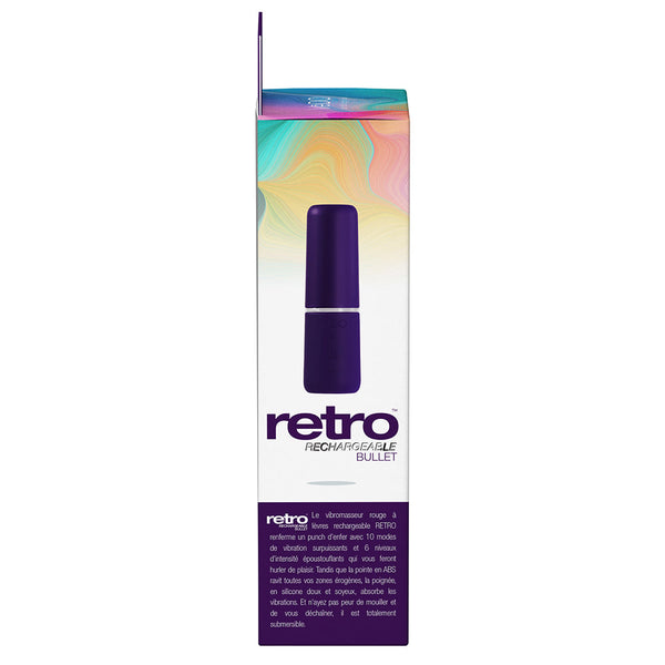 Retro Rechargeable Bullet Purple