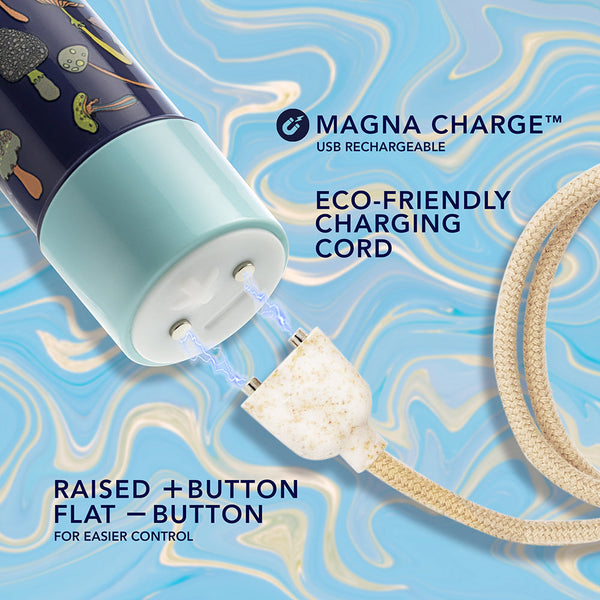 Dreamscape Rechargeable 7 in. Vibrator Blue