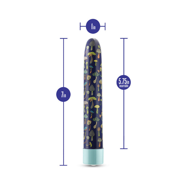 Dreamscape Rechargeable 7 in. Vibrator Blue