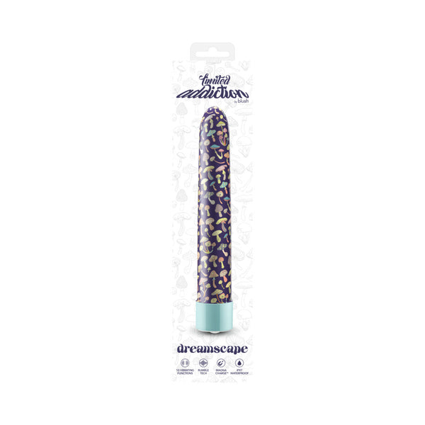 Dreamscape Rechargeable 7 in. Vibrator Blue