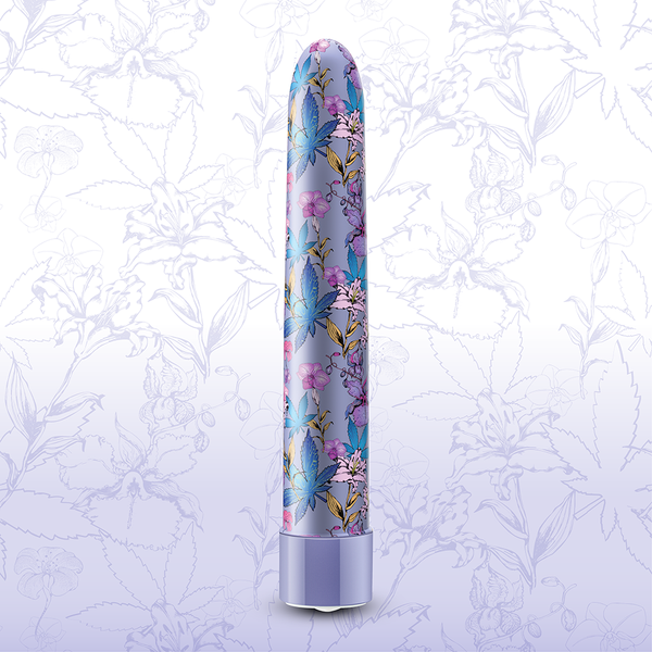 Floradelic Rechargeable 7 in. Vibrator Purple