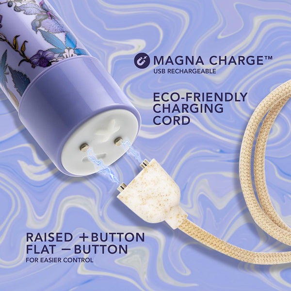 Floradelic Rechargeable 7 in. Vibrator Purple
