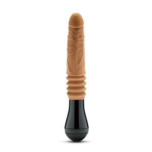 Silicone Dr. Arthur Thrusting Gyrating Vibrating Dildo Tan