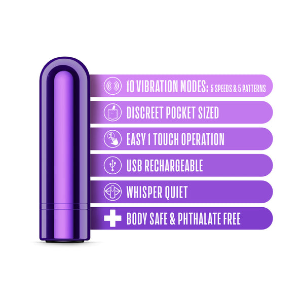 Rechargeable Mini Bullet Grape