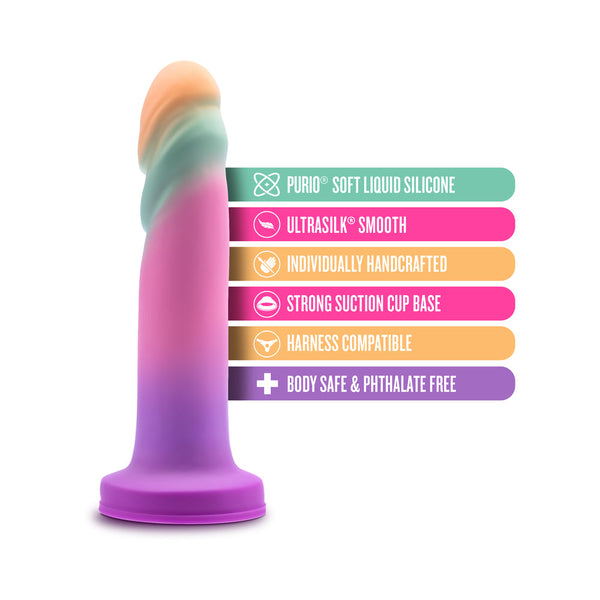 Sunrise Gaze 7.5 in. Dildo Sherbet