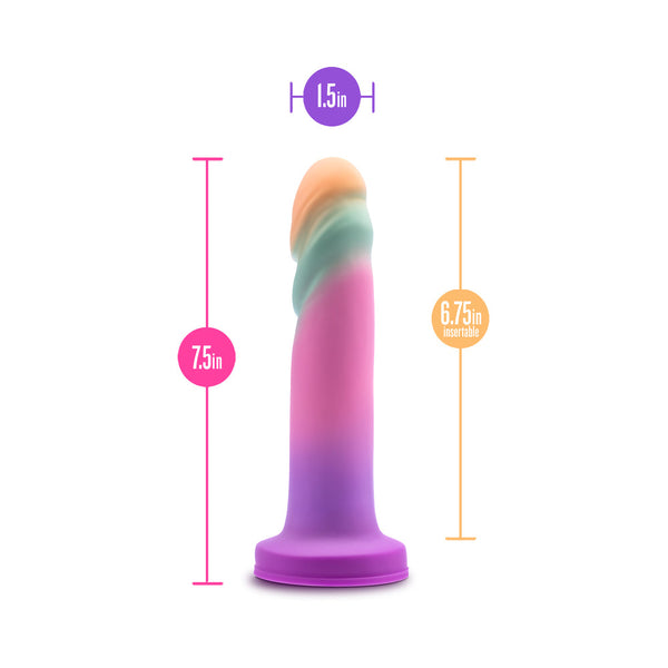 Sunrise Gaze 7.5 in. Dildo Sherbet