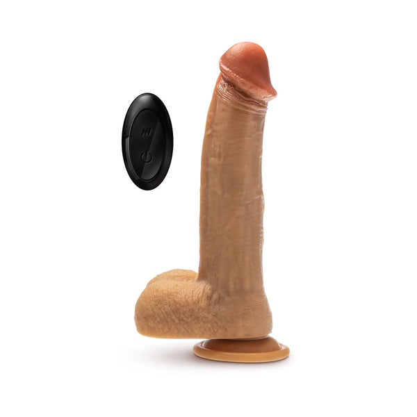 Silicone Dr. Phillips Thrusting Dildo 8.5 in. Tan