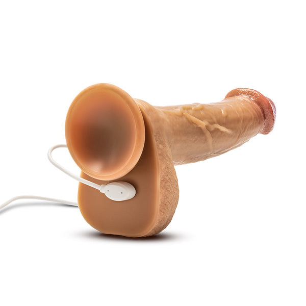 Silicone Dr. Phillips Thrusting Dildo 8.5 in. Tan