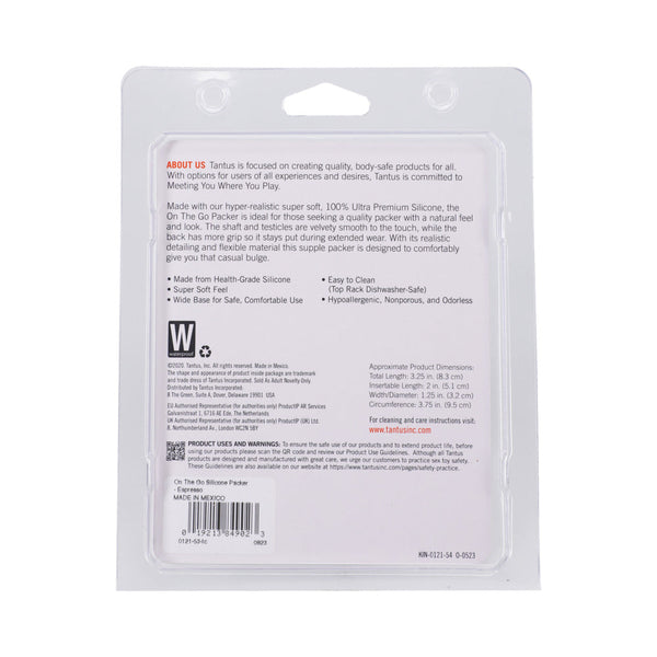On The Go Silicone Packer Espresso (Clamshell)