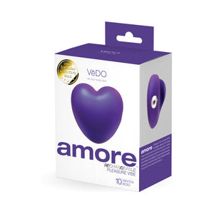 Amore Rechargeable Pleasure Vibe Purple