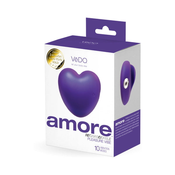 Amore Rechargeable Pleasure Vibe Purple