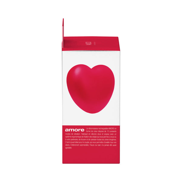 Amore Rechargeable Pleasure Vibe Red