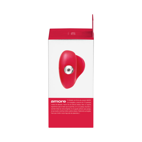 Amore Rechargeable Pleasure Vibe Red