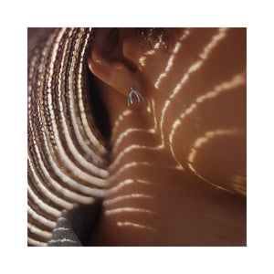 Clit Earrings Silver