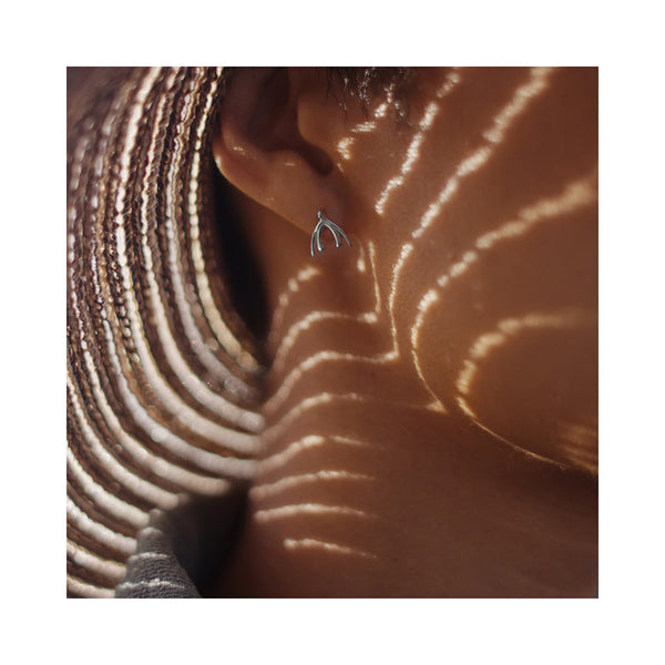 Clit Earrings Silver