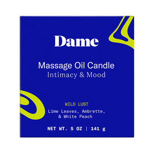Massage Oil Candle Wild Lust