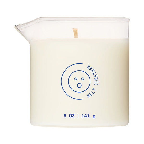 Massage Oil Candle Melt Together