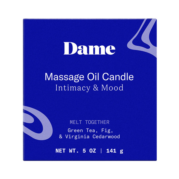 Massage Oil Candle Melt Together