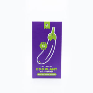 Eggplant XL Emoji Vibrator