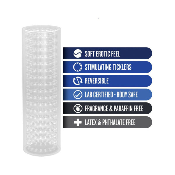 Stroke Sleeve Reversible Stroker Clear