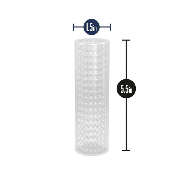 Stroke Sleeve Reversible Stroker Clear