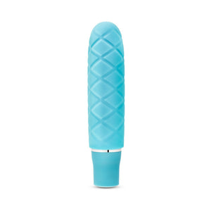 Cozi Mini Silicone Slimline Vibrator Aqua