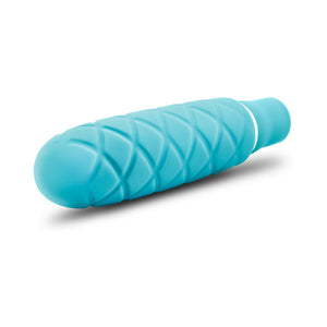 Cozi Mini Silicone Slimline Vibrator Aqua