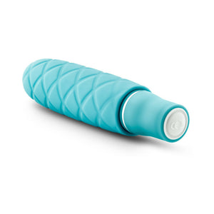 Cozi Mini Silicone Slimline Vibrator Aqua