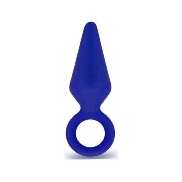 Candy Rimmer Small Silicone Anal Plug Blue
