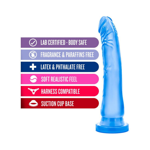 Sweet ''n Hard 6 Realistic 8.5 in. Dildo Blue