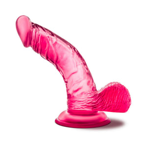 Sweet ''n Hard 8 Realistic 6.5 in. Dildo with Balls Pink