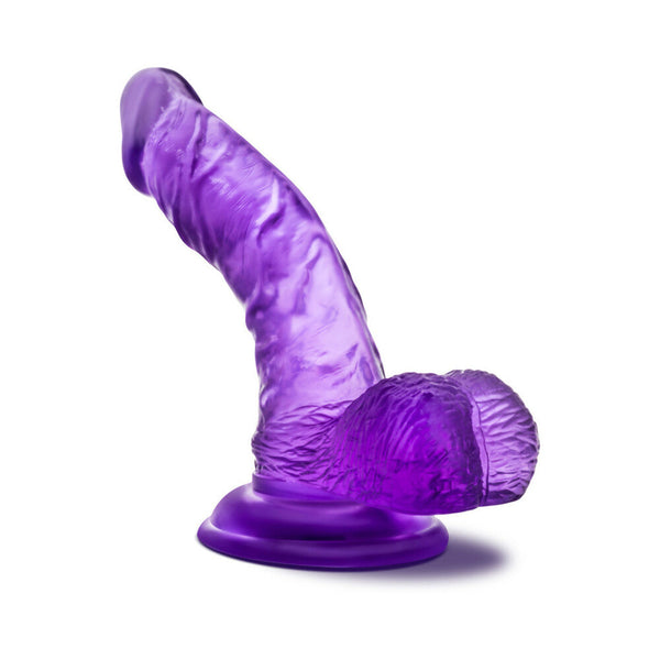 Sweet ''n Hard 8 Realistic 6.5 in. Dildo with Balls Purple
