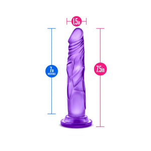 Sweet ''n Hard 5 Realistic 7.5 in. Dildo Purple