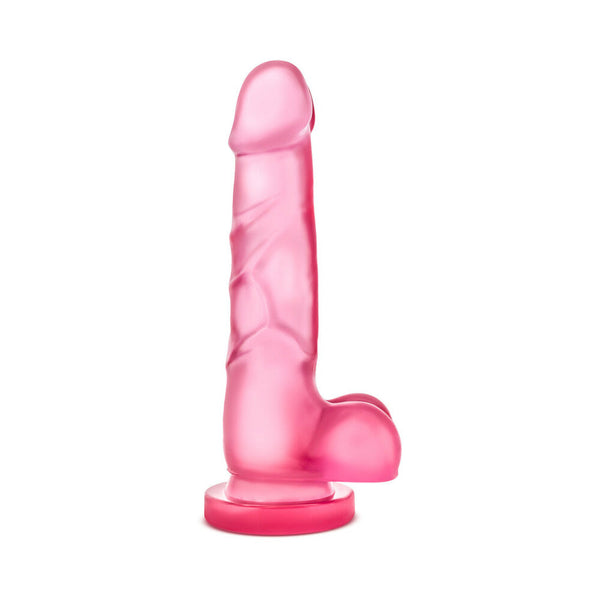Sweet ''n Hard 4 Realistic 7 in. Dildo with Balls Pink