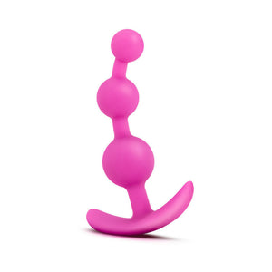 Be Me 3 Silicone Anal Beads Plug Pink