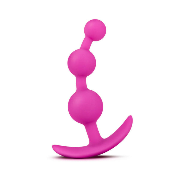 Be Me 3 Silicone Anal Beads Plug Pink