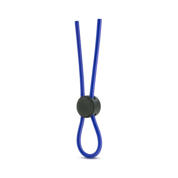 Silicone Loop Lasso/Bolo Cockring Blue