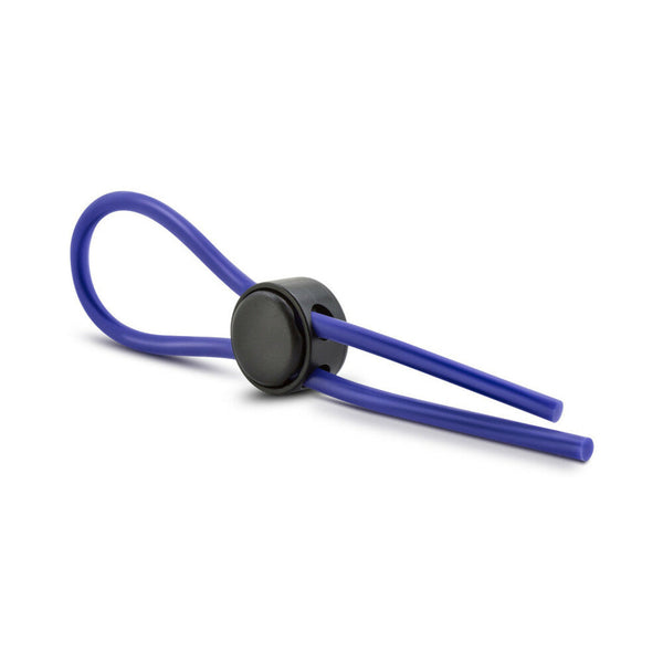Silicone Loop Lasso/Bolo Cockring Blue
