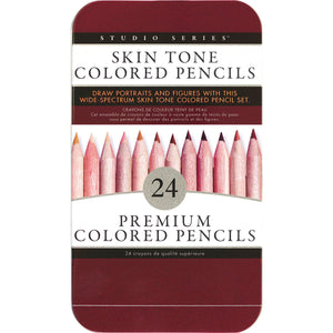 Skin Tone Colored Pencils 24-Pack