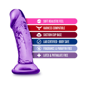 Sweet n'' Small 4 in. Dildo Purple