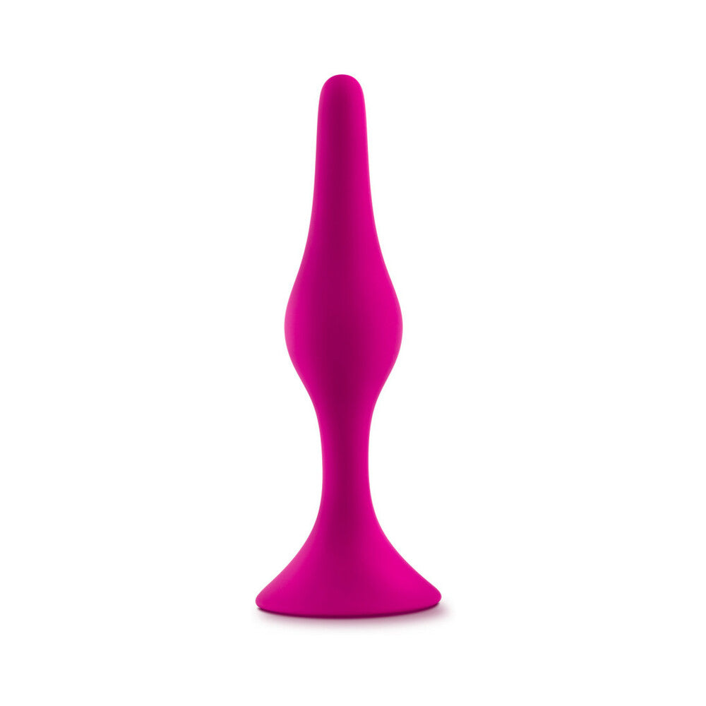 Blush Luxe Silicone Beginner Plug Medium Pink