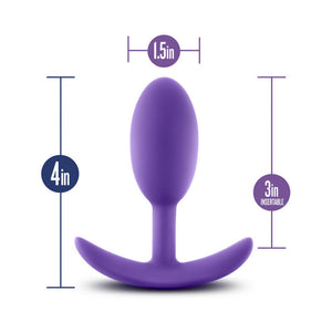 Wearable Vibra Slim Plug Medium Purple