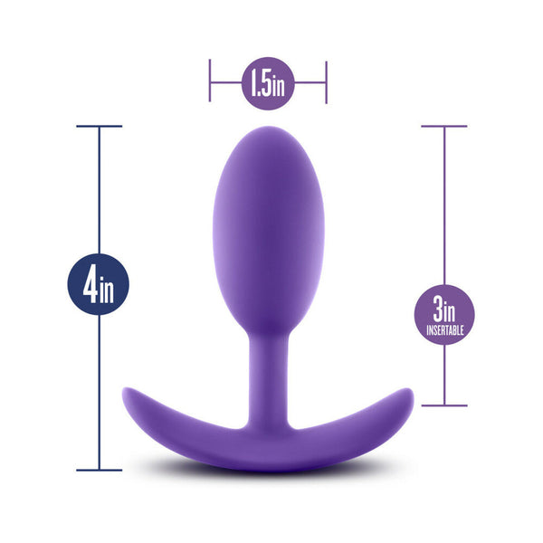 Wearable Vibra Slim Plug Medium Purple