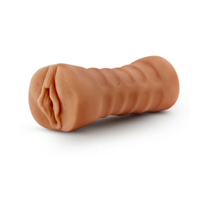 Sofia Vagina Stroker with Bullet Vibrator Tan