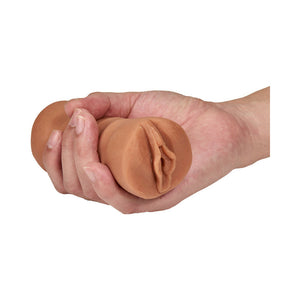 Sofia Vagina Stroker with Bullet Vibrator Tan